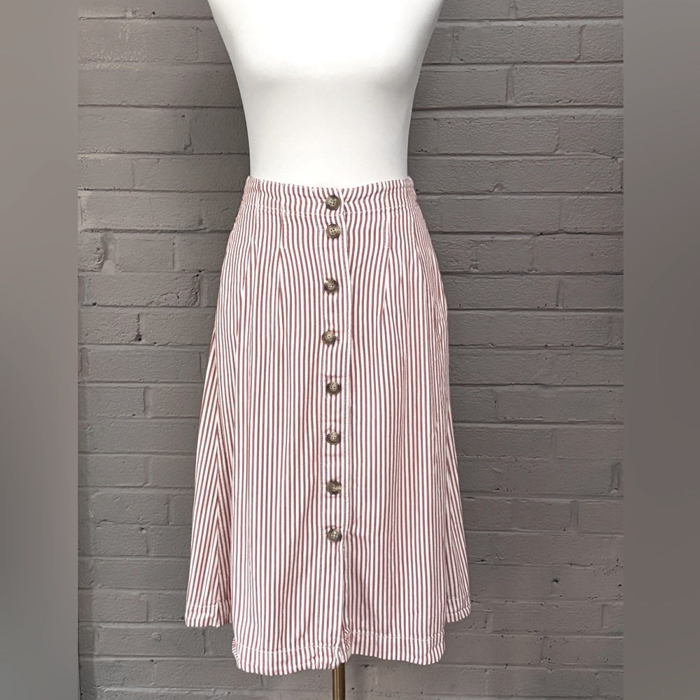 Madewell striped full skirt. 0